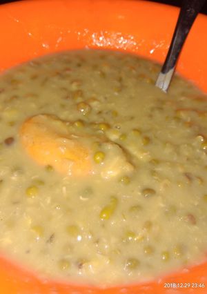Foto resep Bubur Kacang Ijo Mix Durian