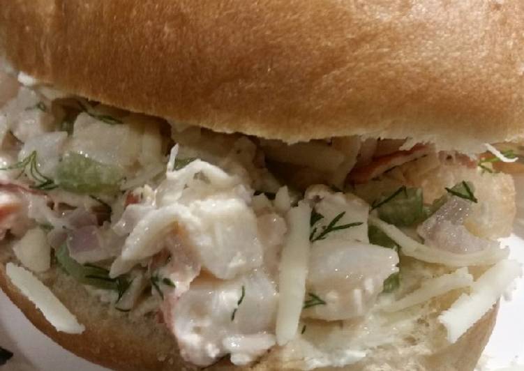 Recipe of Quick Brad&#39;s lobster roll