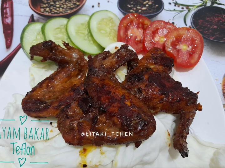 Cara Mudah Membikin Resep Ayam Bakar Teflon yang Uenak Anti Ribet, Lezat