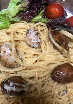 Foto resep Spaghetti alle vongole in bianco