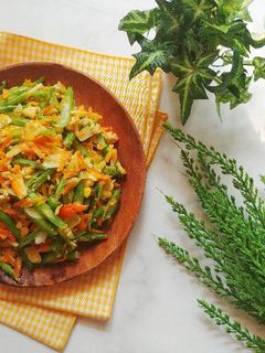 Foto resep Orak Arik Buncis Wortel