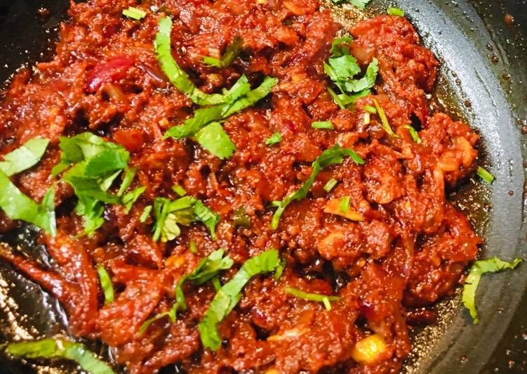 Recipe of Speedy Spicy chilli vorta
