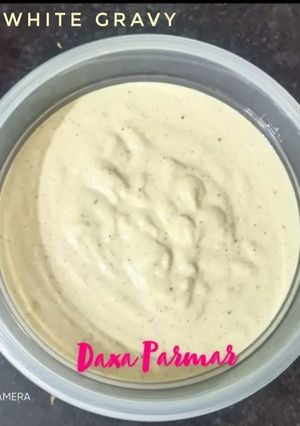 A picture of Punjabi White Gravy (Restaurant Style).