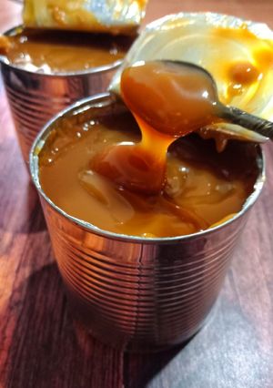 Foto resep Dulce de leche (karamel susu kental manis putih)