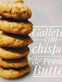Foto principal de Galletas con chispas sabor cacahuete!