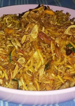 Foto resep Mie goreng pedas 🍲🍝