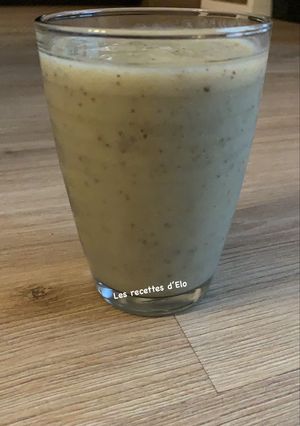 Une photo de Smoothie banane/ kiwi au Thermomix