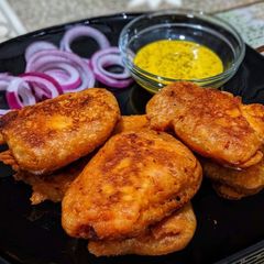 A picture of Masala fish fry.