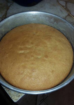 Una foto de Torta de vainilla