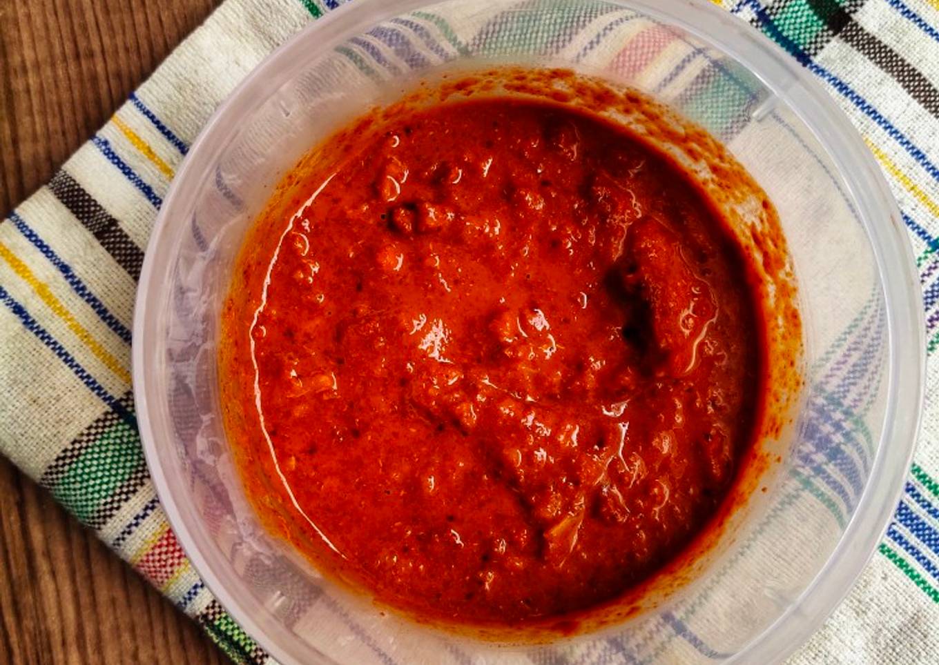 Homemade Gochujang