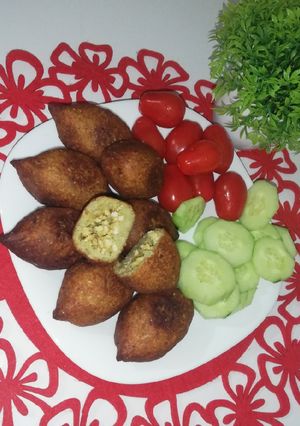 صورة لوصفة كبة مقلية