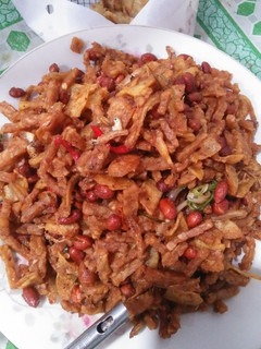 Foto resep Kering tempe teri kentang kacang