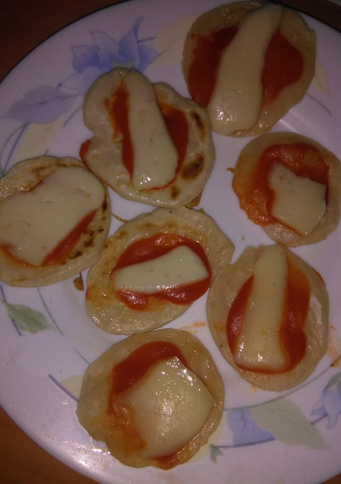 Una foto de Mini pizzas sin gluten