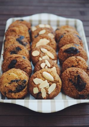 Foto resep Crunchy chocolate chip cookies #keto