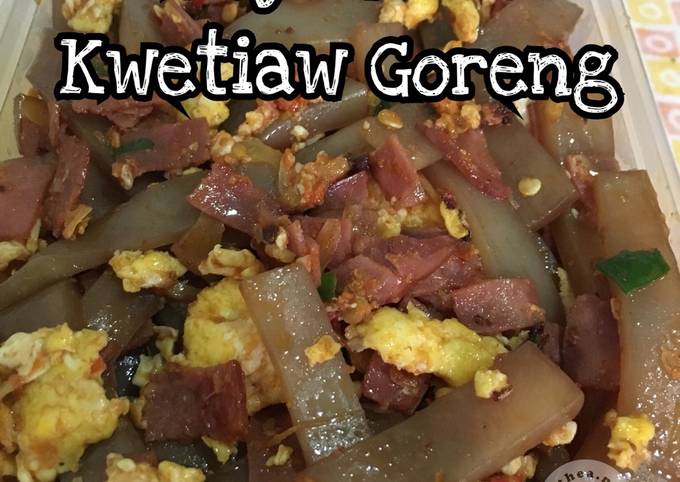 Resep Konyaku ala kwetiaw goreng #keto oleh Dapur eithea - Cookpad