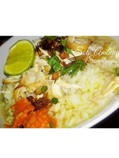 Foto resep Soto ayam ambengan surabaya / SOTO AYAM BENING