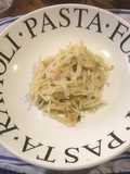 SPAGHETTI CON TOCINO 🥓 Y QUESO 🧀