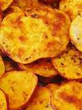 Batata doce no forno