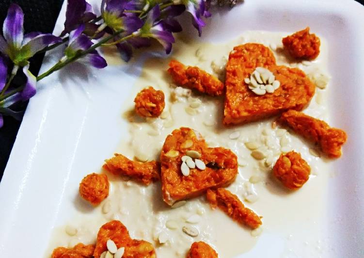 Easiest Way to Prepare Ultimate Carrot Barfi with Rabdi