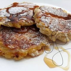 A picture of Apple Pancake / Diet Breakfast.