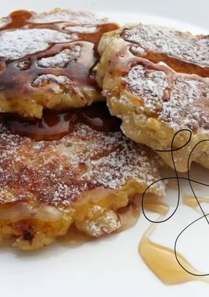 A picture of Apple Pancake / Diet Breakfast.