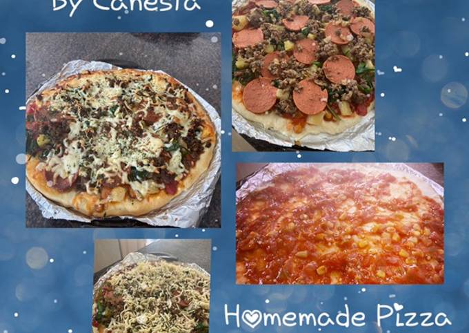 Recipe of Eric Ripert Pizza with love💞