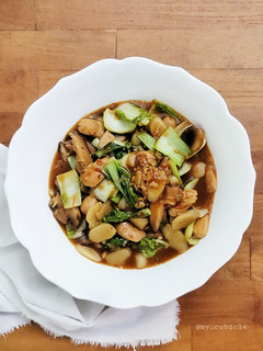 Foto resep Stir-Fried Rice Cakes (Tumis Rice Cakes/Tteok)