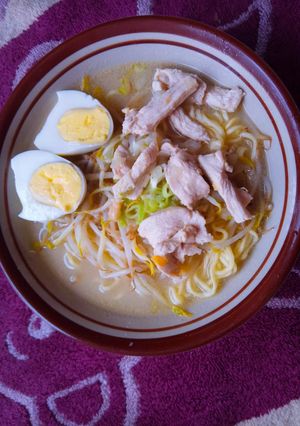 Foto resep Mie Celor ayam ala palembang