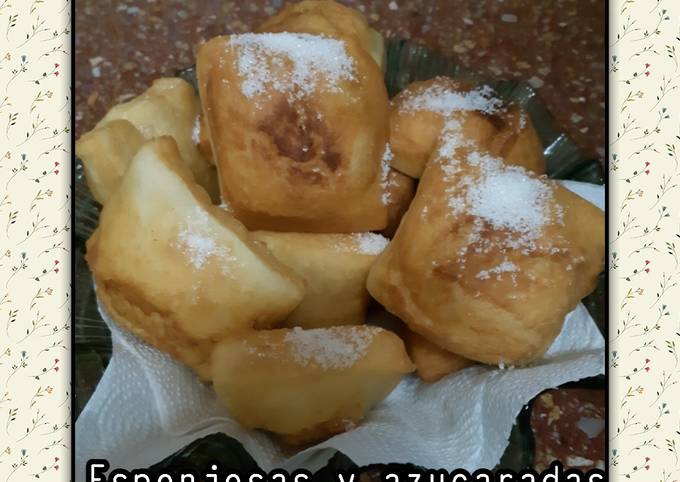 Tortas Fritas ESPONJOSAS Y AZUCARADAS 🤤🤗 Receta de Andy *Creación