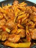 Pasta con butifarra