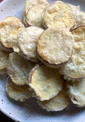 A picture of Sweet Potato Tempura.