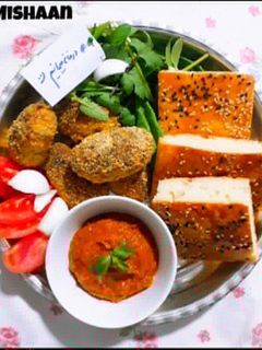 عکسی از دستور کراکت مرغ و ژامبون