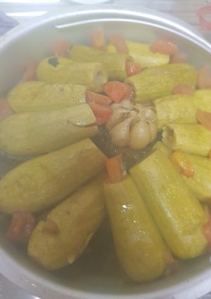 صورة لوصفة ورق عنب و كوسا محشي