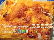 Una foto di pasta zucca provola