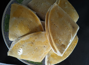 Una foto de Dobladitas chilenas (rellenas con queso)