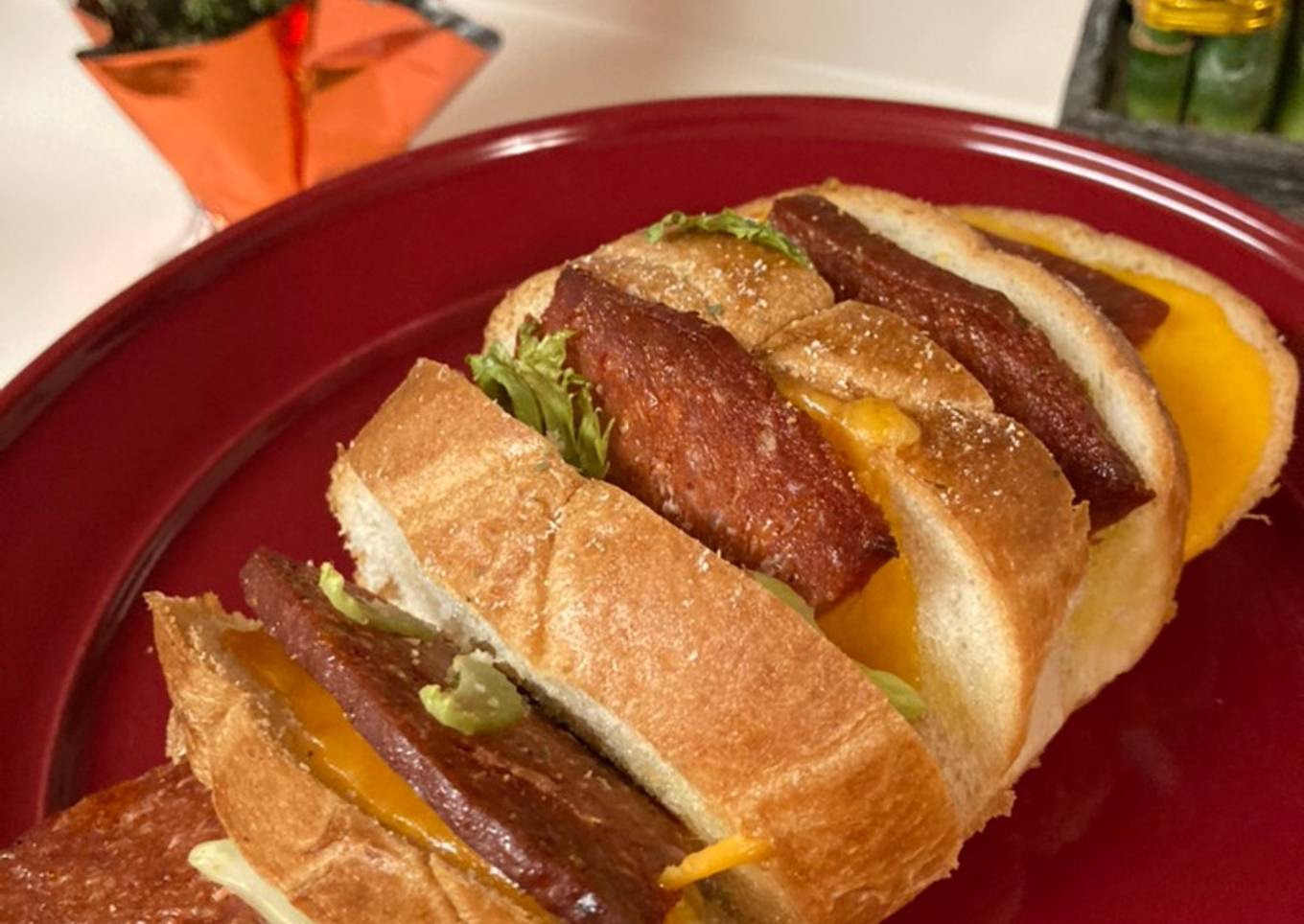 Cheesy Slip Bun