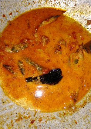 Foto resep Ikan Kranjang Kuah Santan Merah