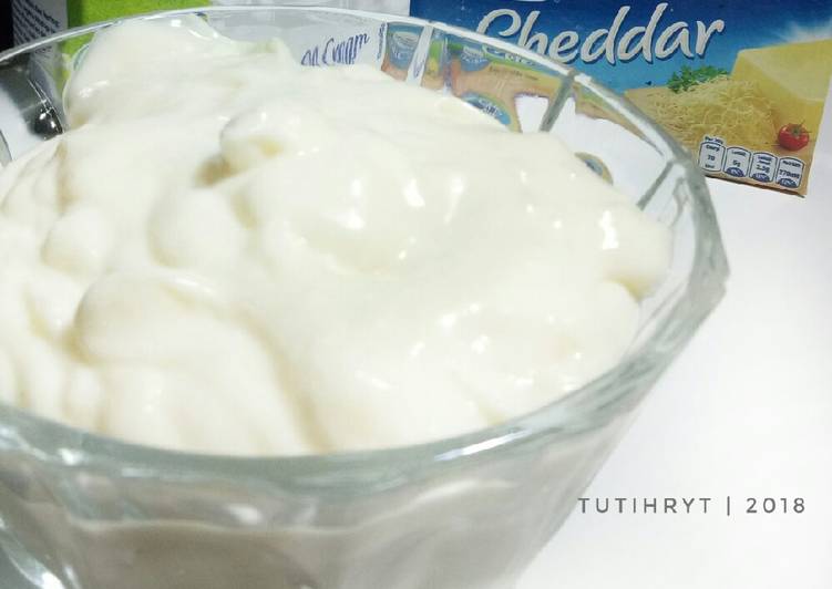 3. Cream cheese homemade #RabuBaru