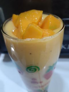 Foto resep Mango banana smoothies