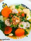 ต้มจืดหมูสับผักรวมมิตร