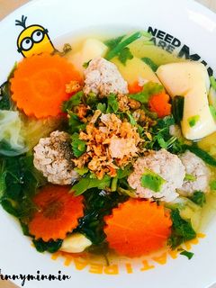 รูปของ ต้มจืดหมูสับผักรวมมิตร