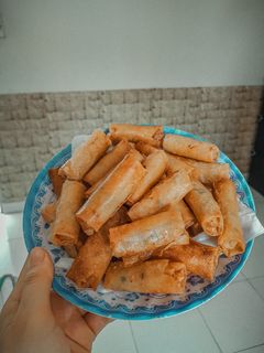 Hình của món Chả giò khoai môn và thịt.