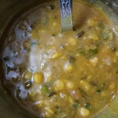 A picture of Chane maah ki daal.