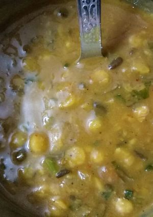 A picture of Chane maah ki daal.