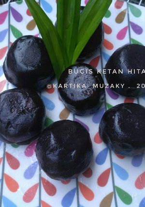 Foto resep 42. Bugis ketan hitam isi unti