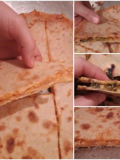 صورة لوصفة كسرة محشية او كسرة الشحمة