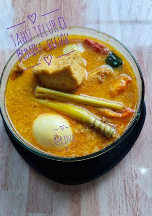 Foto resep Tahu Telur Bumbu Rujak