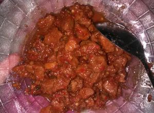 Foto resep Daging dan babat gongso