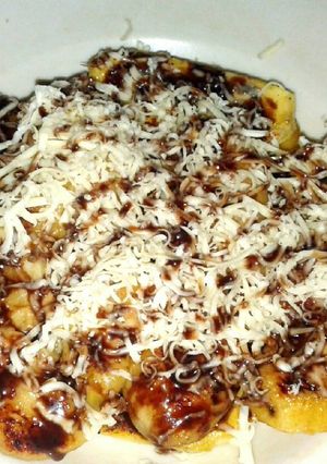 Foto resep Pisang bakar coklat keju