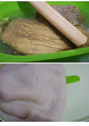 Foto resep Tips membersihkan babat sapi / jeroan / anduk sapi / babat